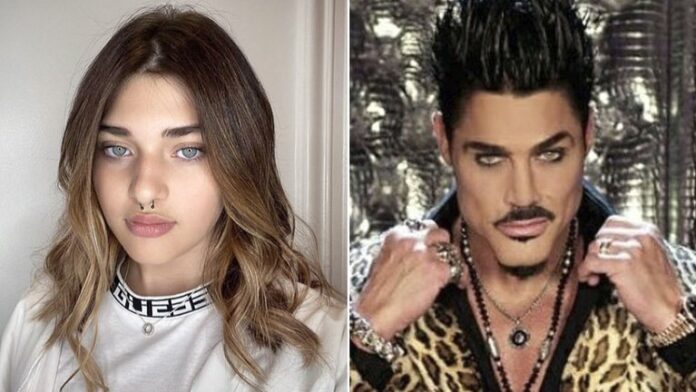 ricardo fort y su hija