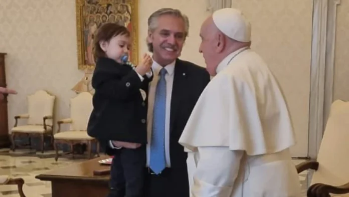 Alberto Fernández se reunió con el Papa Francisco.