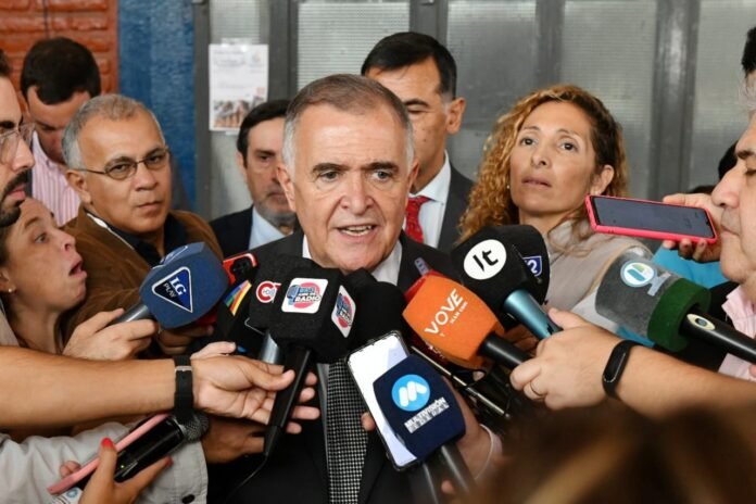 Gobernador, Osvaldo Jaldo.