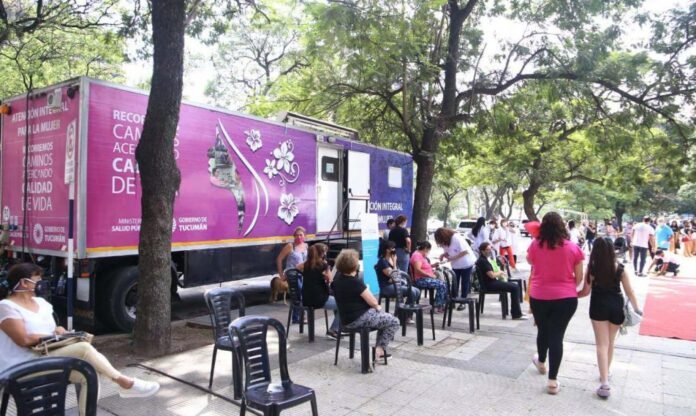 El Móvil de Atención de la Mujer asistirá en Plaza Urquiza